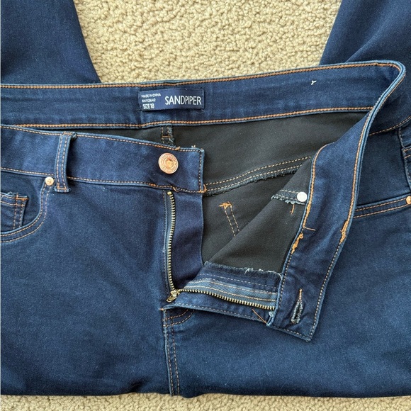 Blue Skinny Jeans with Sleek Fit - Picture 2 of 11
